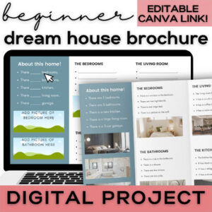ESL Simple Present - Home Brochure Project - Beginner High School & Adult-1