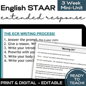 ENGLISH 1 & 2 STAAR | Extended Constructed Response (ECR) Expository Essay-1